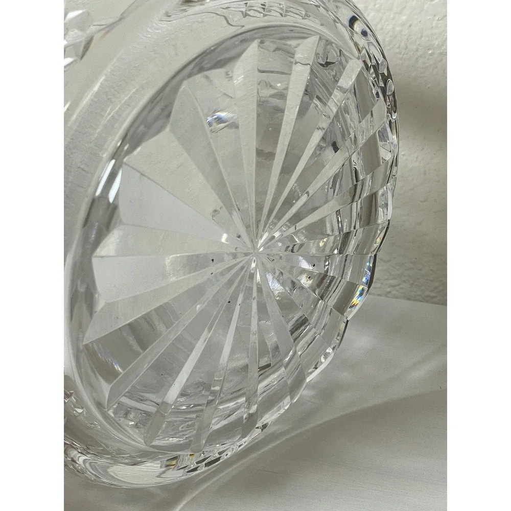 Waterford‎ Crystal Lismore Round Serving Bowl 7in Clear Excellent Cut Glass